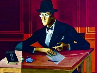 Retrato de Fernando Pessoa (1954) por Almada Negreiros