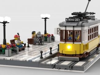 Elétrico 28 em Lego pode vir a ser um produto oficial da marca